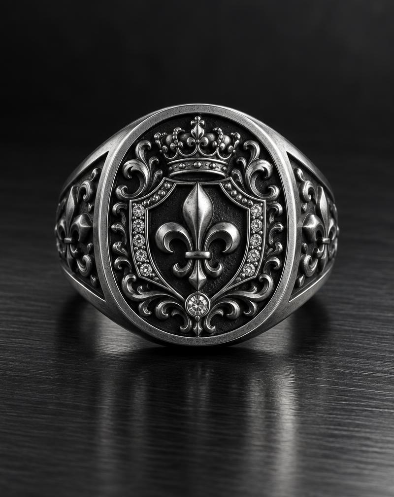 Signet Crest Ring