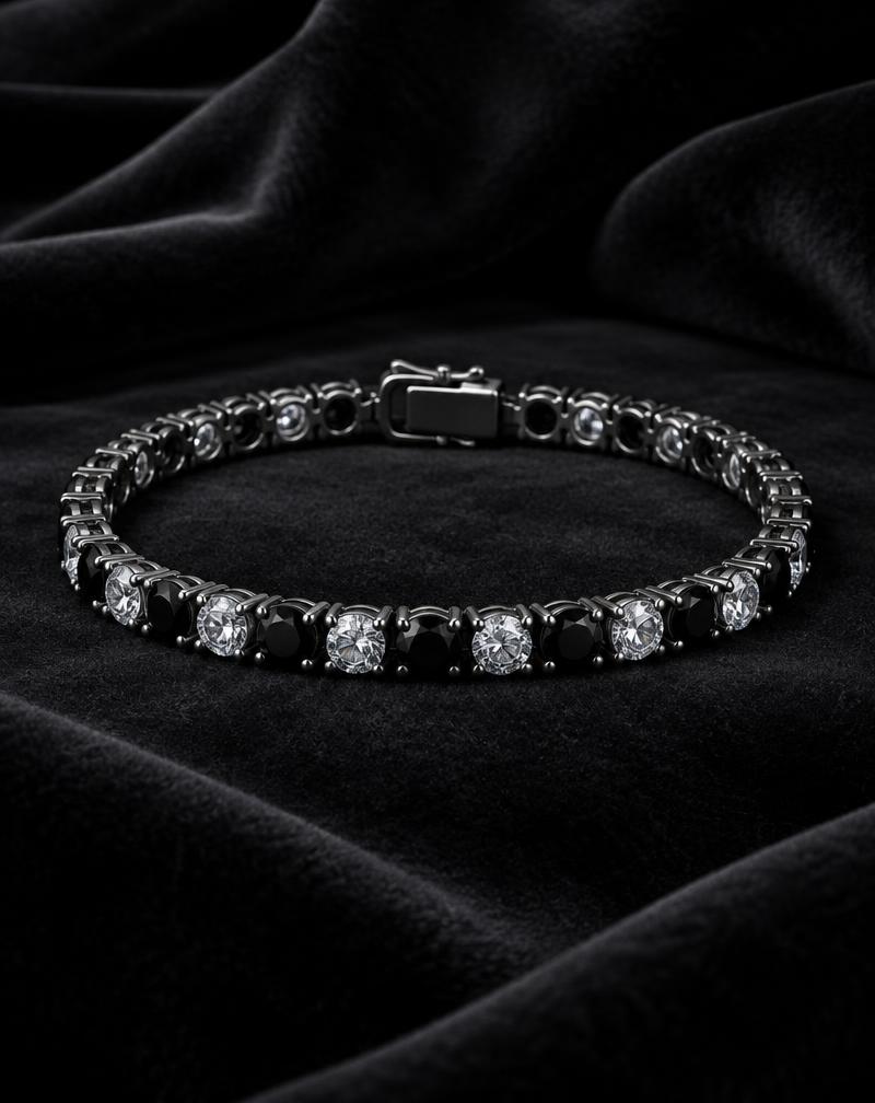 Onyx Tennis Bracelet